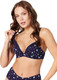 Миниатюра изображения товара Бюстгальтер Mark Formelle 512503 (р.70A, цветочки на темно-синем)