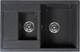Миниатюра изображения товара Мойка кухонная Sim Gran S-16 760x510мм / 118 156 (асфальт)