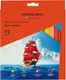 Миниатюра изображения товара Набор цветных карандашей Красин Алые паруса / КР-720100 (72цв)