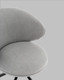 Миниатюра изображения товара Стул Stool Group Труфальд / SSP 148-86037 (велюр светло-серый)