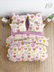 Миниатюра изображения товара Комплект постельного белья Ночь нежна Эми Евро 50x70 / 20079-1+21141-36