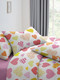 Миниатюра изображения товара Комплект постельного белья Ночь нежна Эми Евро 50x70 / 20079-1+21141-36