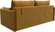 Миниатюра изображения товара Диван Лига Диванов Сайгон / 127086 (велюр Brut 10 желтый)