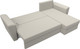 Миниатюра изображения товара Диван угловой Лига Диванов Амстердам Лайт правый / 121167 (рогожка амур бежевый)