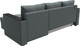 Миниатюра изображения товара Диван угловой Лига Диванов Атланта без стола правый / 126167 (рогожка амур серый)