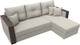 Миниатюра изображения товара Диван угловой Лига Диванов Валенсия Лайт правый / 125970 (рогожка амур бежевый)