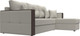 Миниатюра изображения товара Диван угловой Лига Диванов Валенсия Лайт правый / 125970 (рогожка амур бежевый)
