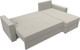 Миниатюра изображения товара Диван угловой Лига Диванов Верона Лайт правый / 125975 (рогожка амур бежевый)