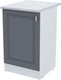 Миниатюра изображения товара Шкаф-стол кухонный Горизонт Мебель Настя 500 (графит софт)