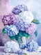 Миниатюра изображения товара Набор алмазной вышивки Феникс+ Букет гортензий / 70810