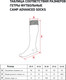 Миниатюра изображения товара Гетры футбольные Jogel Camp Advanced Socks / JC1GA0324.91 (р.32-34, серый/белый)