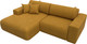 Миниатюра изображения товара Диван угловой Лига Диванов Лига-036 НПБ Классик левый / 127724L (велюр Brut 10 желтый)