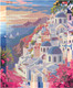 Миниатюра изображения товара Набор алмазной вышивки Феникс+ Санторини / 70859