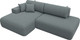 Миниатюра изображения товара Диван угловой Лига Диванов Лига-036 НПБ Модерн левый / 124700L (рогожка амур серый)
