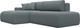 Миниатюра изображения товара Диван угловой Лига Диванов Лига-036 НПБ Модерн левый / 124700L (рогожка амур серый)