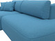 Миниатюра изображения товара Диван угловой Лига Диванов Лига-036 НПБ Модерн левый / 125473L (рогожка амур голубой)