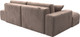 Миниатюра изображения товара Диван угловой Лига Диванов Лига-036 НПБ Модерн левый / 127775L (велюр Tower 05 бежевый)