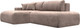 Миниатюра изображения товара Диван угловой Лига Диванов Лига-036 НПБ Модерн левый / 127775L (велюр Tower 05 бежевый)