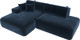Миниатюра изображения товара Диван угловой Лига Диванов Лига-036 НПБ Модерн левый / 127776L (велюр Tower 13 синий)