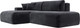 Миниатюра изображения товара Диван угловой Лига Диванов Лига-036 НПБ Модерн левый / 127783L (велюр Tower 11 темно-серый)
