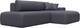 Миниатюра изображения товара Диван угловой Лига Диванов Лига-036 НПБ Модерн правый / 127773 (экокожа Grifon 15 серый)