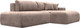 Миниатюра изображения товара Диван угловой Лига Диванов Лига-036 НПБ Модерн правый / 127775 (велюр Tower 05 бежевый)