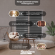 Миниатюра изображения товара Рулонная штора Sundays Home ДН LB 111-10 57х160 (графитовый)