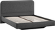 Миниатюра изображения товара Каркас кровати ТриЯ Тиффани тип 1 140x200 (микровелюр Jercy Graphite)