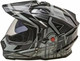 Миниатюра изображения товара Мотошлем AiM JK802S / 802-024-XXXL (XXXL, Black/Grey/White)