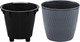 Миниатюра изображения товара Кашпо El Casa Керама / 640591 (графит)