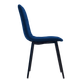 Миниатюра изображения товара Стул Mio Tesoro Тренто (синий/черный)