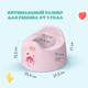 Миниатюра изображения товара Детский горшок Малышарики 431337405 (розовый)