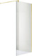 Миниатюра изображения товара Душевая стенка Adema Реген 90 Walk-In (золото браш)