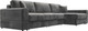 Миниатюра изображения товара Диван угловой Лига Диванов Лига-055 НПБ Лонг универсальный / 130252 (велюр Tower 10 серый)