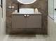 Миниатюра изображения товара Тумба под умывальник Runo Андорра 70 (подвесная, кашемир серый/дуб какао)