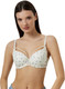 Миниатюра изображения товара Бюстгальтер Mark Formelle 512556 (р.85B, цветочки на молочном)