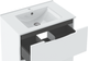 Миниатюра изображения товара Тумба под умывальник Runo Lina 70 Дублин 70 (напольная, белый)
