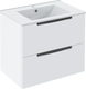 Миниатюра изображения товара Тумба под умывальник Runo Lina 70 Дублин 70 (подвесная, белый)