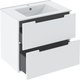 Миниатюра изображения товара Тумба под умывальник Runo Lina 60 Дублин 60 (подвесная, белый)