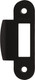 Миниатюра изображения товара Ответная планка Нора-М 504.22 с заходом / 18591 (черный)
