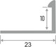 Миниатюра изображения товара Уголок под плитку Profiling ПО-Г10 (2.7м, шампань)