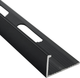 Миниатюра изображения товара Уголок под плитку Profiling ПО-Г12 (2.7м, черный матовый)