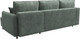 Миниатюра изображения товара Диван угловой Лига Диванов Лига-064 НПБ универсальный / 129642 (велюр Brut 08 зеленый)
