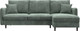 Миниатюра изображения товара Диван угловой Лига Диванов Лига-064 НПБ универсальный / 129642 (велюр Brut 08 зеленый)