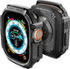 Миниатюра изображения товара Защитный чехол для умных часов Spigen Rugged Armor для Apple Watch Ultra 1/2 / ACS05456 (матовый черный)