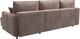 Миниатюра изображения товара Диван угловой Лига Диванов Лига-064 НПБ универсальный / 129627 (велюр Tower 05 бежевый)