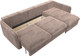 Миниатюра изображения товара Диван угловой Лига Диванов Лига-064 НПБ универсальный / 129627 (велюр Tower 05 бежевый)