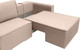 Миниатюра изображения товара Диван угловой KRONES Олимп 4 (велюр карамельный)
