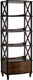 Миниатюра изображения товара Стеллаж Мебелик Джульетта-4 широкая (орех)