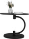 Миниатюра изображения товара Журнальный столик Мебелик Дуэт 13 (черный/черный элит)